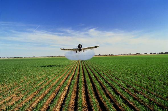 National Geographic cropdusting